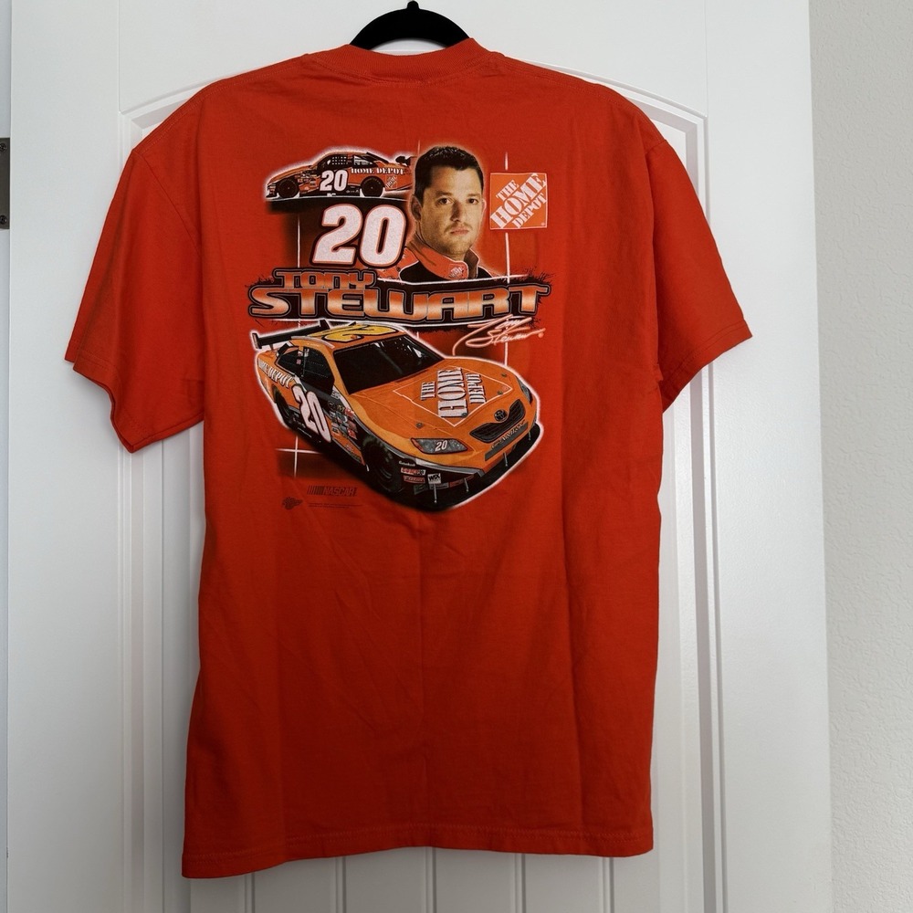 Tony Stewart Vtg Home Depot Racing Daytona 500‎ Nascar Winners Circle Tee Sz L - Picture 3 of 15